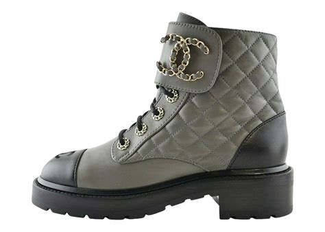 chanel quilted combat boots|chanel combat boot 2021.